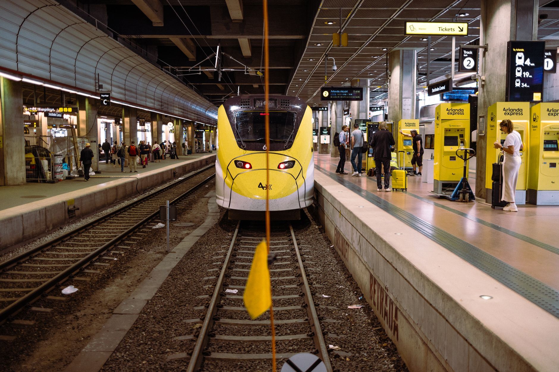 Anreise nach Stockholm