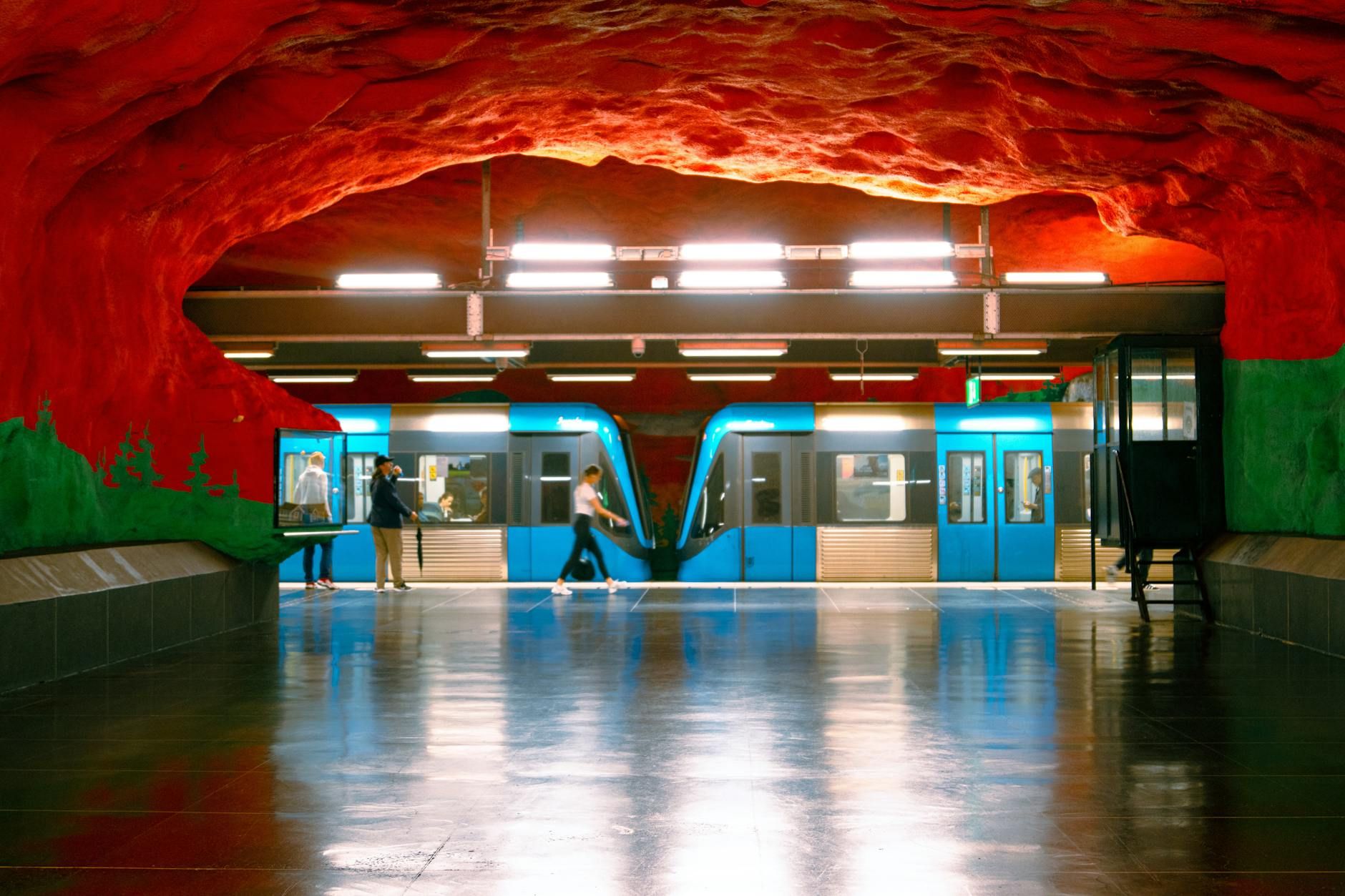 Tunnelbana-Kunst – die längste Kunstausstellung der Welt